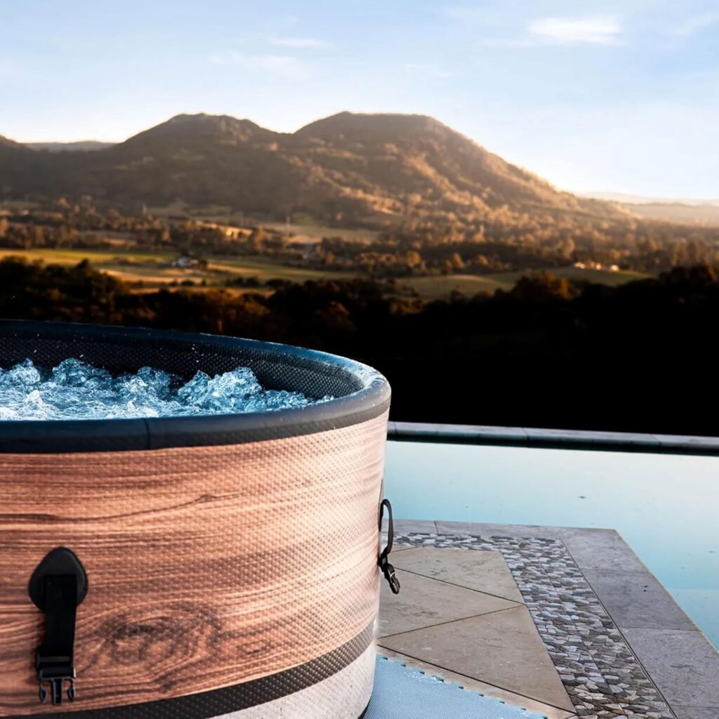 M Spa Round Inflatable Bubble Massage Spa Review