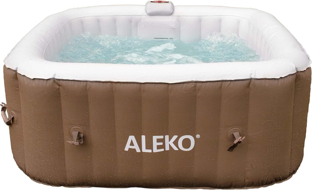 aleko inflatable hot tub spa
