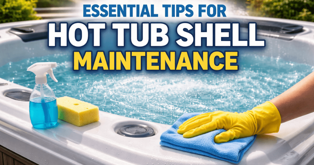 Tips for hot tub shell maintenance