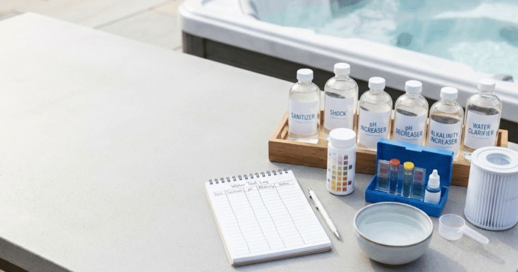 hot tub chemical kit guide