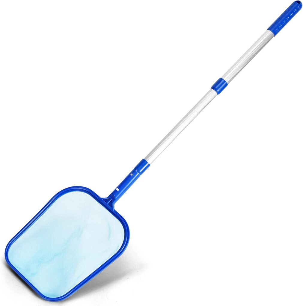 skimmer net with pole for jacuzzi care
