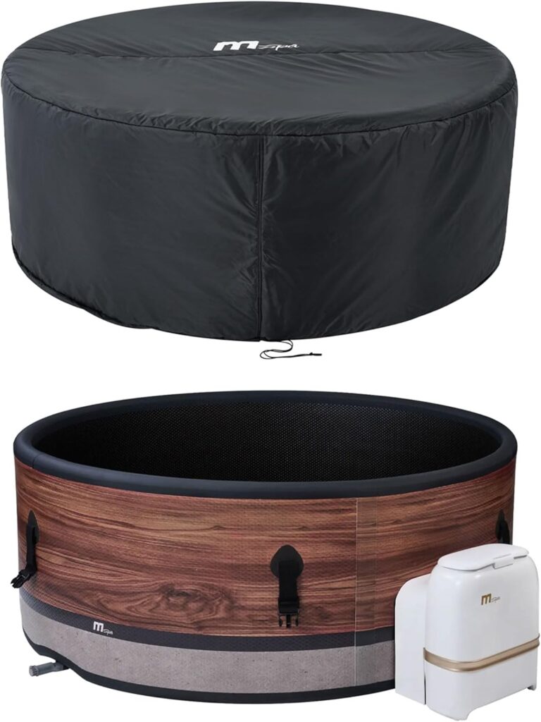 Round Inflatable Bubble Massage Spa Review