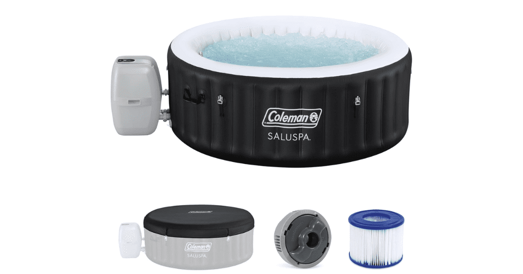 coleman miami inflatable hot tub review