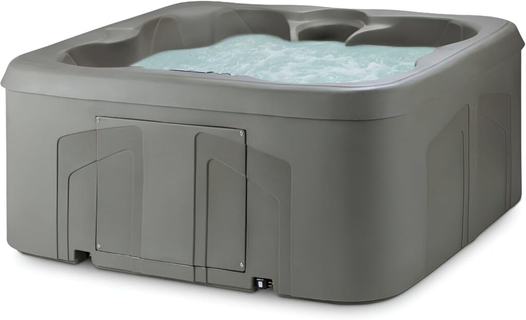 Unwind in Luxury: LifeSmart 4-Person Hot Tub Review with Jets & LED Ambiance