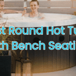 best round hot tubs with bench