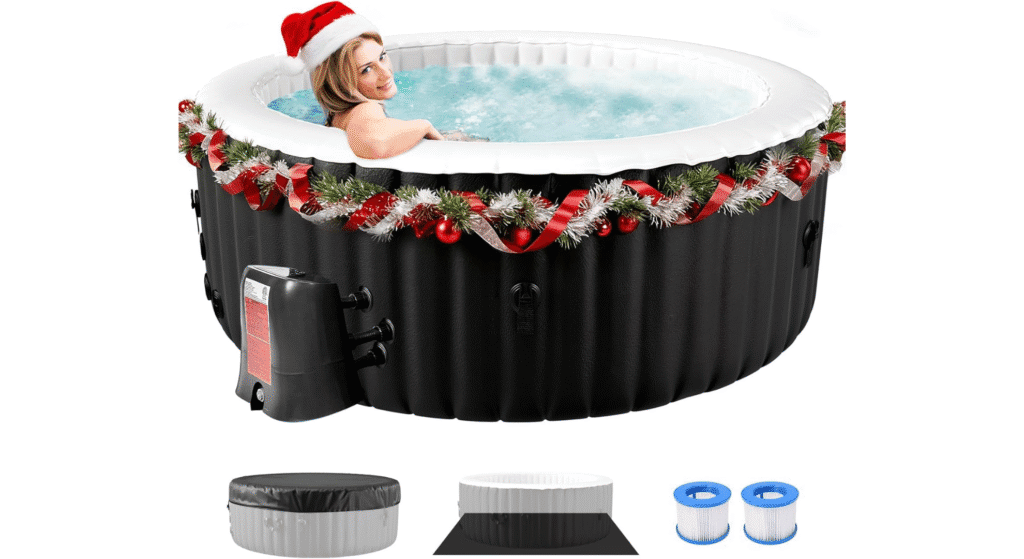 Unwind in Luxury: The 2-4 Person Inflatable Hot Tub Review