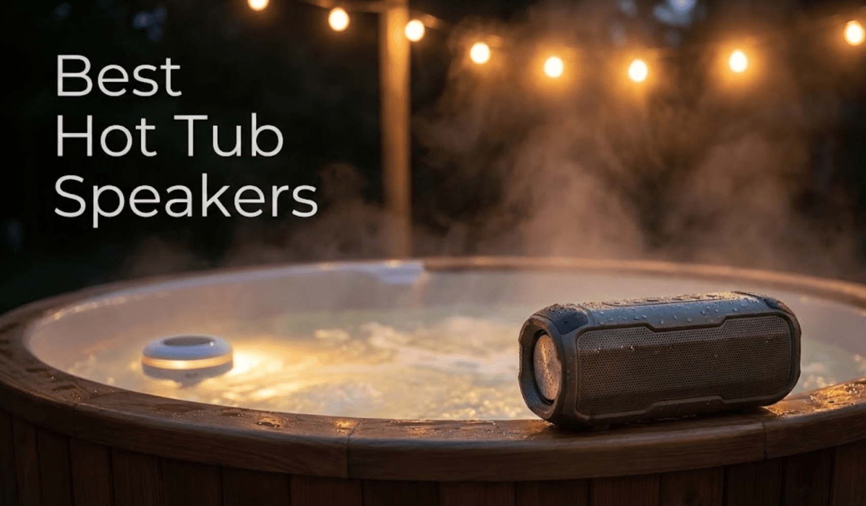 best hot tub speakers