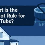 what is the 5 foot rule for hot tubs